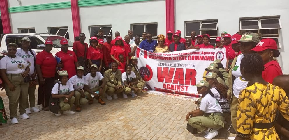 World Drug Day: NDLEA Visits Religious Body To Advocate Bad Effect Of Illicit Drugs In Adamawa
