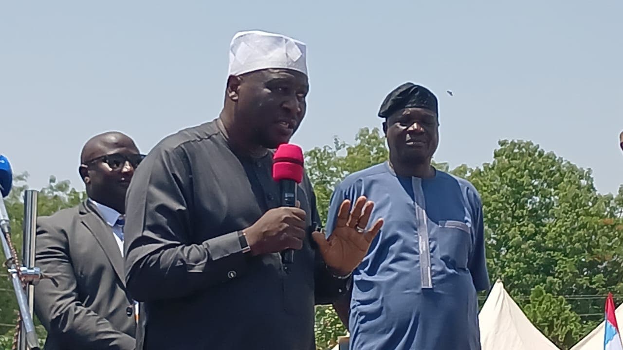Fintiri accepts senatorial nomination form in Mubi