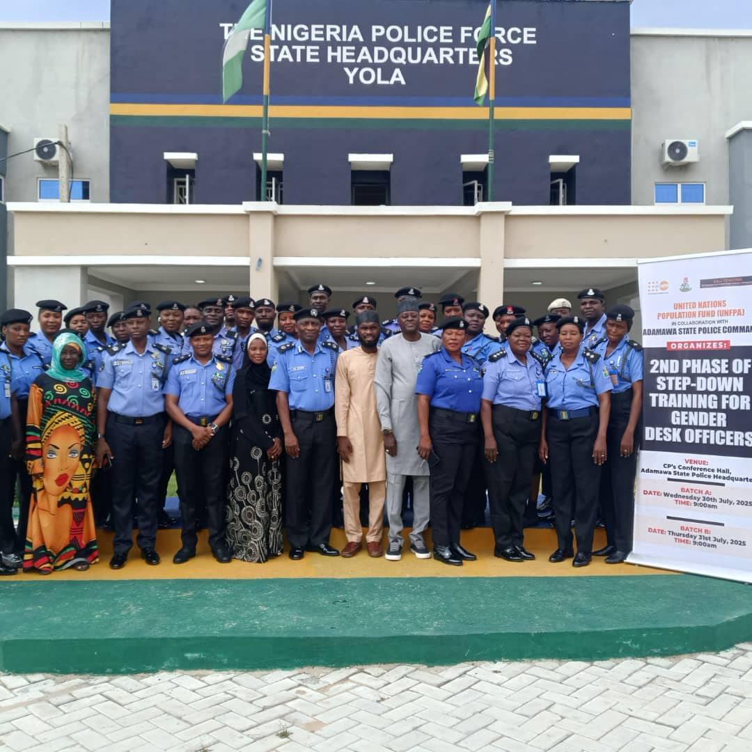 Adamawa Police, UNFPA Train Over 80 Gender Desk Officers on Handling GBV Cases