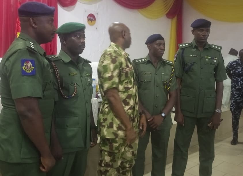 23 Armoured Brigade Decorates Four Newly Promoted Captains in Yola