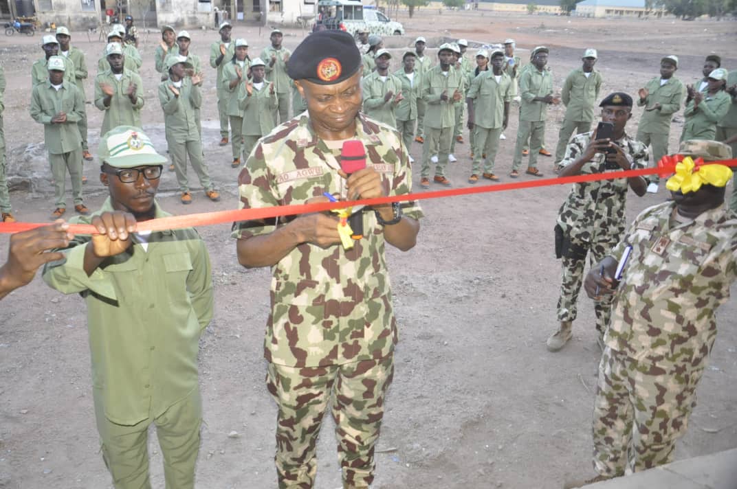 Army Commander Reaffirms Commitment to Corps Members’ Welfare in Yola